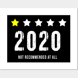 2020 Review, One Star Rating, Very Bad, Would Not Recommend at all Posters and Art